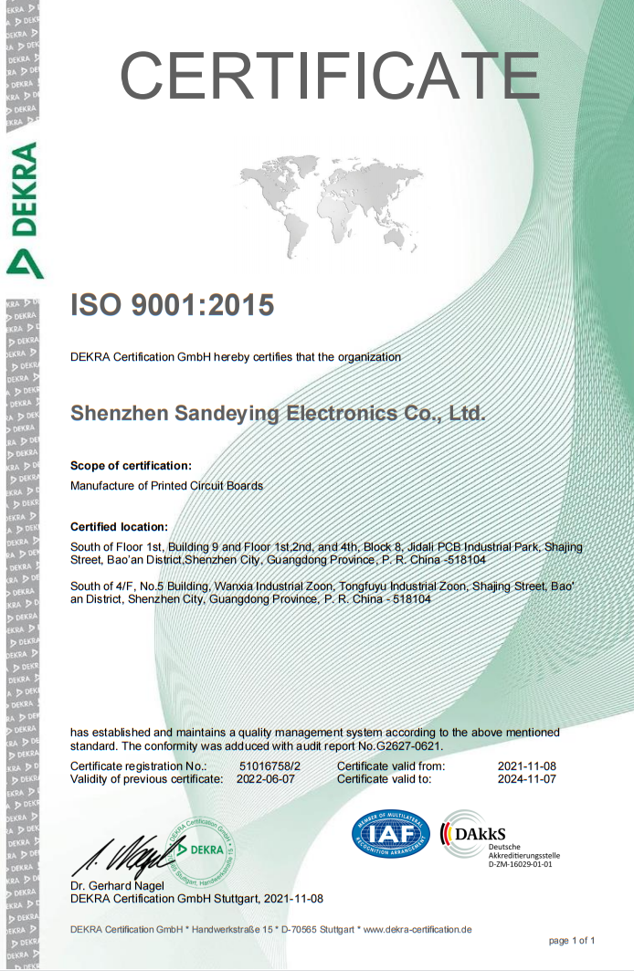 ISO9001：2015